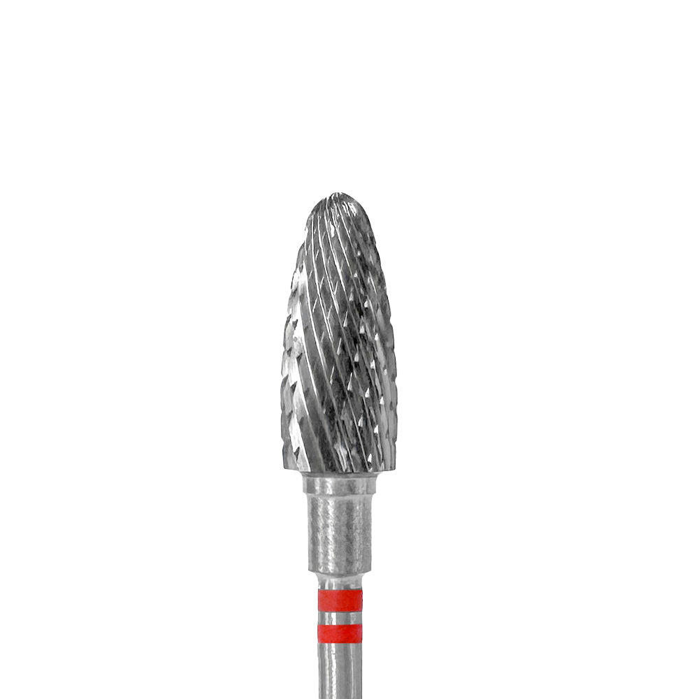 ALEZORI CARBIDE NAIL DRILL BIT ΓΙΑ ΑΡΙΣΤΕΡΟΧΕΙΡΕΣ CORN RED EXPERT HEAD – 6MM / 14MM